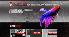 Desktop Screenshot of potpracy.com.br